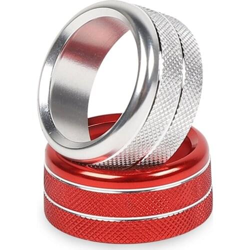 Car Rearview Mirror Control Adjustment Switch Trim Ring Cover Aluminium Accessories for Ford Mustang 2009-2013