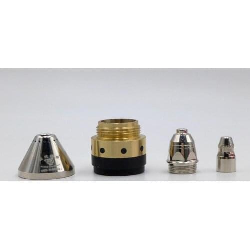 Shield Cap Tip Nozzle Electrode Fit P80 CNC Plasma Torch Cutting Machine Cutter