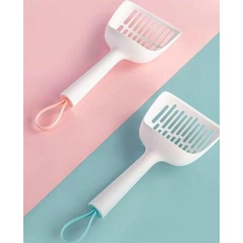 Sifter w/ Deep Shovel Litter Scoop - Designed by Cat Owners - Durable ABS Plastic Litter Scoop, Scooper." Solid Strong Handle