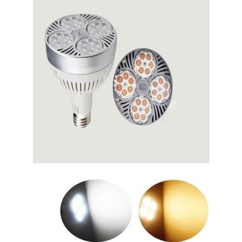 LED PAR30 36W 3000lm Spotlight Medium Screw Base E26 E27 Bulb with Built in Quiet Fan insures Reliability LED Reflector Light
