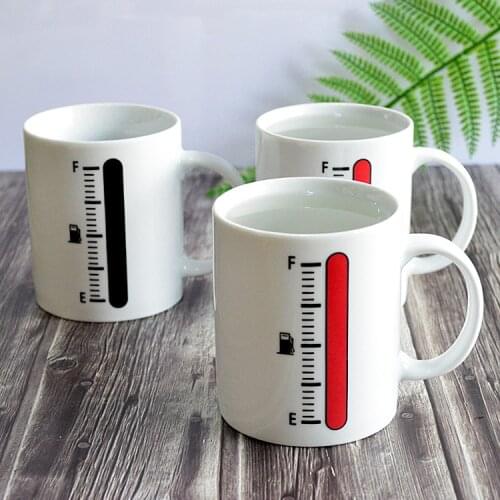 Heat Sensitive Thermochromic Cup Water Cup Creative Ceramic Coffee Mug Coffee Cup Tea Cup Set