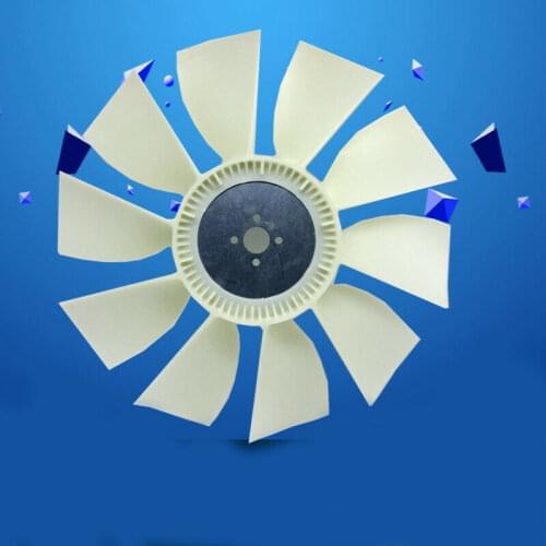 Fan ME018185 Fit for Mitsubishi 6D31 For Excavator SK200-5 Kato HD700-7 (10 Blades)