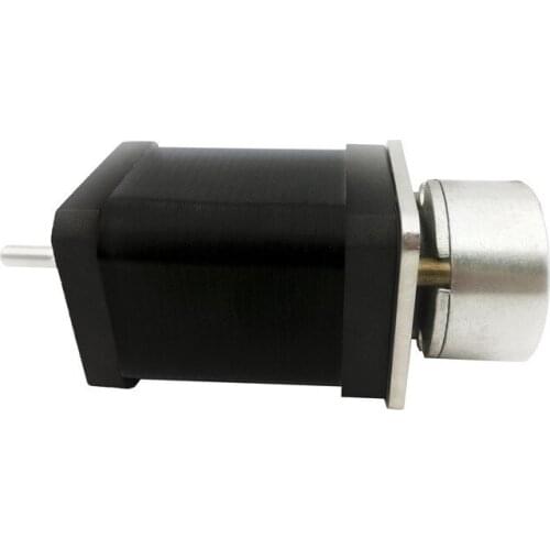 4 wires 2phase Nema17 stepper motor with brake 42HSB60A41505C motor torque 0.8N.m(114oz-in) 1.5A
