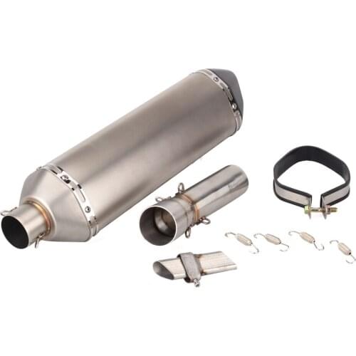 For BMW F800GS 2008 to 2017 F700GS F650GS F 800 GS ADV Slip on Motorcycle Exhaust Pipe Muffler With Link Pipe System