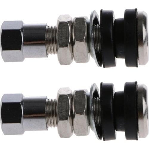1 Pair Tire Wheel Valve Tubeless No Tube Stem Motorcycle Car Bike ATV Bicycle for motorcycles, motorbike, cars, bicycles