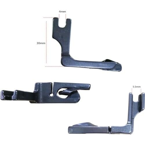 2Pcs Metal Rolled Hem Foot Sewing Machine Parts Hemmer Foot 1/8"1/4"1/16"5/64"5/16"7/32"Rolled Hem Foot Industry Sew Accessories