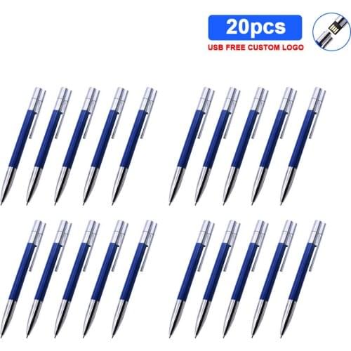 20pcs/lot free logo usb 2.0 flash drive 4GB 8GB 16GB 32GB 64GB Pendrive 128GB Flash Drive Memory Stick Pen drive U disk for gift