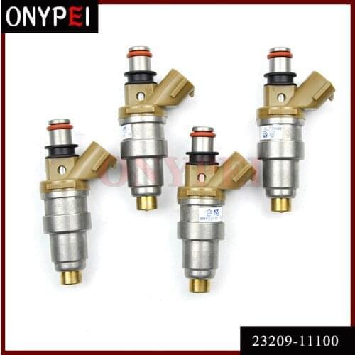 4PCS Fuel Injector Nozzle For TOYOTA PASEO 1.5L 23250-11100~23209-11100 good quality23250 11100~23209 11100