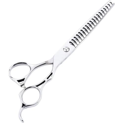 7 Inch Japanese Stainless Steel 440C Hair Thinning Dog Grooming Shears