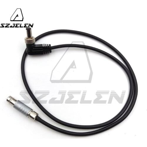 For Video Devices Pix-E Pix-E5 Pix-E5H Pix-E7 for ARRI Camera RS3 pin to (screw) DC5.5/2.1 power cord 60cm