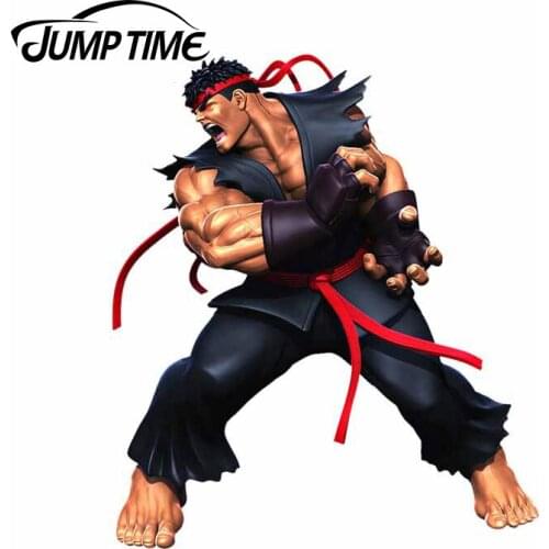JumpTime 13 x 11.4cm Ryu Poison Render Car Truck Window Decal Sticker Laptop Wall Bumper Helmet Car Stickers Car Styling