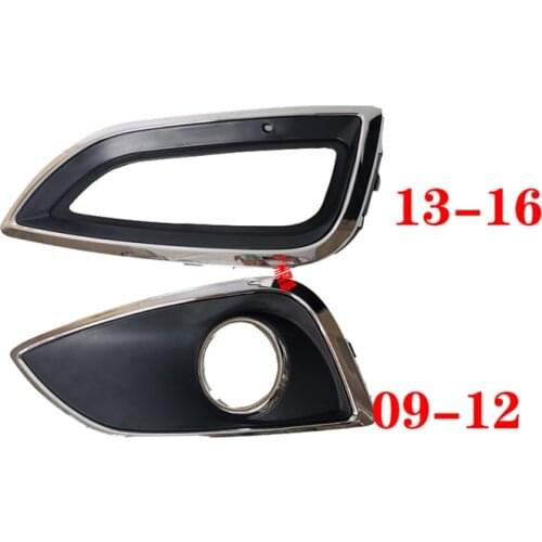 Front LED Fog Light Cover For 09-13 Hyundai ix35 Left/Right Front Daytime Running Light Frame/Front Fog Lamp Cover