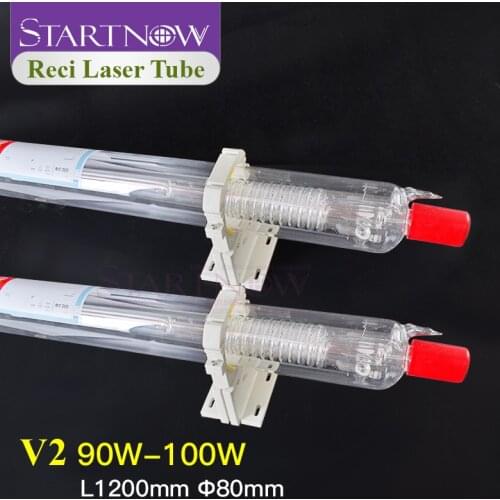 Startnow Reci V2 90W-100W CO2 Laser Tube Wooden Box Packing Dia. 80mm For CO2 Laser Engraving Cutting Machine