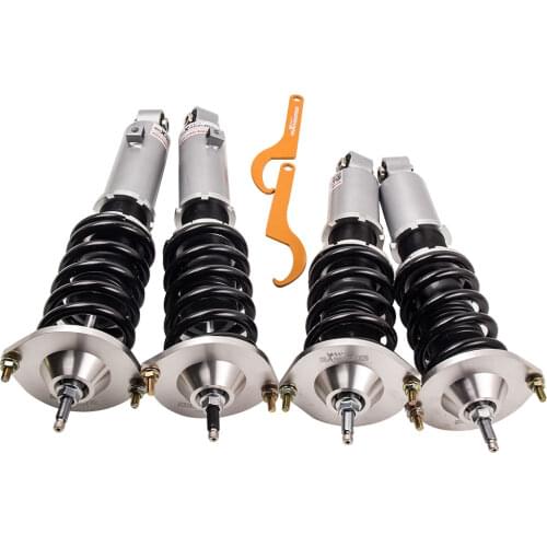 24-Step Adjustable Coilovers Suspension for Mazda Miata MX5 MX-5 NA NB 1990-2005 Shock Grey