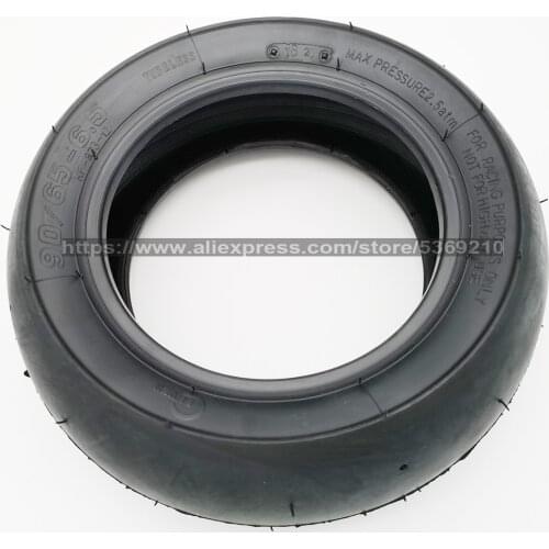 Slick Tires 90/65 -6.5 & 110/50- 6.5 Tubeless Vacuum Tyres For Mini Pocket Bike