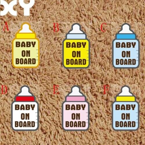 Waterproof Reflective Type Car Stickers Motorcycle Stickers Decals Baby on Board Car Sticker Series Bumper Stickers Dropship
