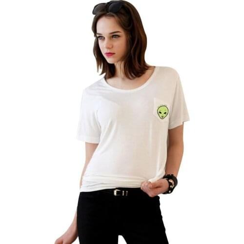 YAN QING HUAN 2018 New Summer Pocket Cute Cat Wild T Shirt Cartoon Print Harajuku Large Size Casual Short-sleeved T-shirt Xs-4xl