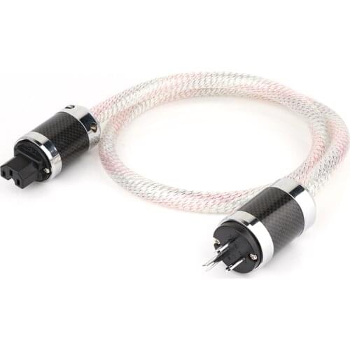 Yter Nordost Valhalla power line HIFI POWER CABLE 7N OFC Power Cord with US Plug Amplifier CD, Decoder, Power Wire