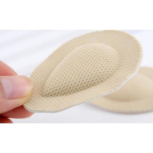 1pair Skin Color Insole High Heel Water Drop Forefoot Shoe Elastic Feet Palm Care Pads Feet Care Tool