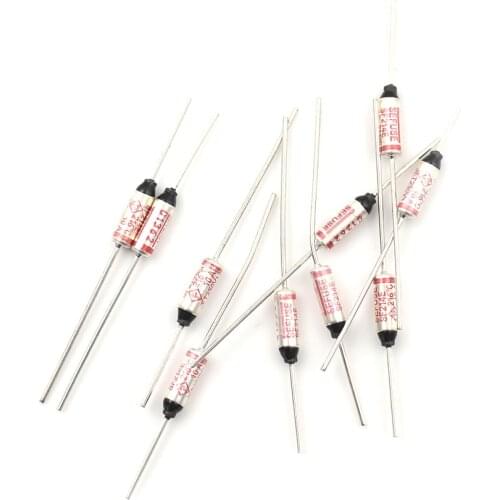 10Pcs SF214E SEFUSE Cutoffs For NEC Thermal Fuse 216 C 216 Degree 10A/ 250V Celsius Circuit Cut Off Thermal Fuse Thermal Cutoffs