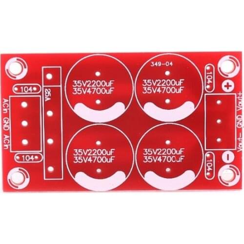 2019 Rectifier Filter Power Supply Board Positive & Negative Voltage Dual Power PCB Bare Board