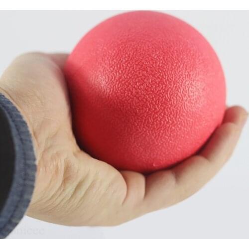 2020 Red Rubber Dog Ball Toy Pet Puppy Playing Chew Bite Squeaky Training Balls Interactive Toys For Dog 5CM 2