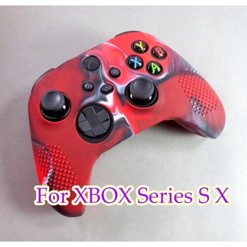 30PCS New Silicone Protective Case Anti-slip Handle Cover Shell Controller Skin For Xbox Series X S Game Accessories