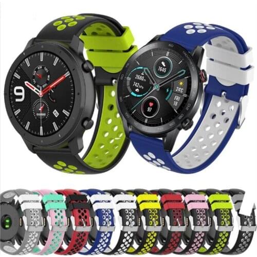 Bracelet Watch Band 22MM For Huami Amazfit GTR 47mm smartwatch Replacement Watchstrap For Huawei Honor Magic Watch 2 46mm Correa