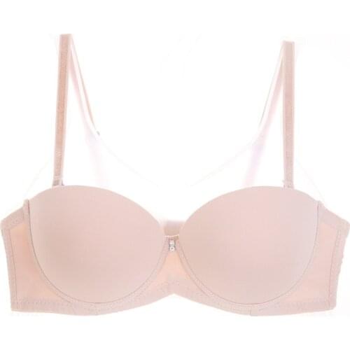 Fashion Sexy Bra Thickened Half Cup Soft push up Bra party dress gathered push up lingerie women bra