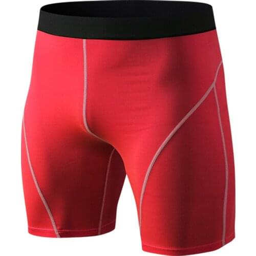 Mens Compression Shorts Quick Dry Gym Leggings Running Shorts Mens Underwear Gym Clothing Men Fitness Men Short Summer Training