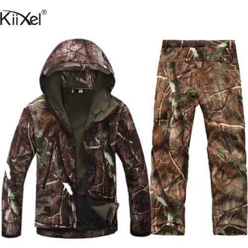 New Lurker Shark Skin Soft Shell Tad V 4.0 Outdoors Military Uniform Tactical Jacket Waterproof Fleece Hunter Windproof Clothes