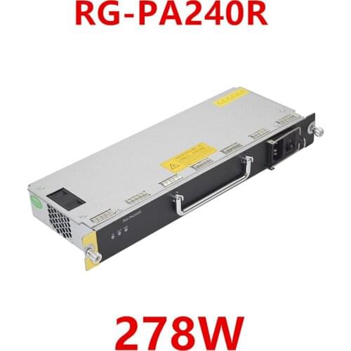 New PSU For Ruijie RG-S7606 7610 S7604 M7600 278W Power Supply RG-PA240R