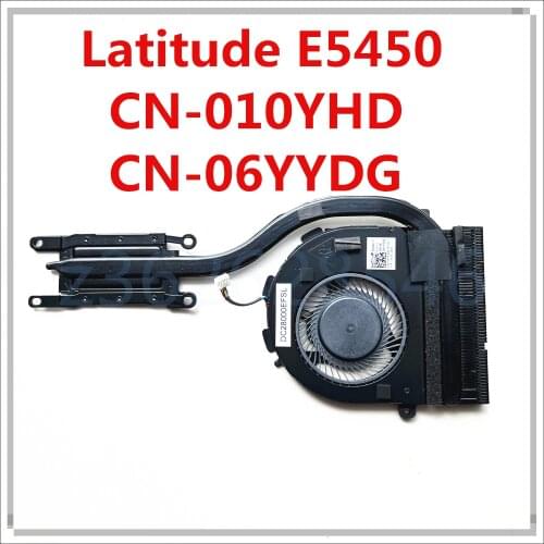 Original laptop CPU Cooling Heatsink FAN For DELL E5450 CN-010YHD 010YHD 10YHD AT13D0020CL CN-06YYDG 06YYDG 6YYDG