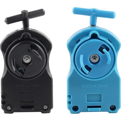 Plastic Beyblade Burst Starter Cable Launcher Spin Top Toy Accessories Gift Set Bayblade Spinning top For Children Black/Blue