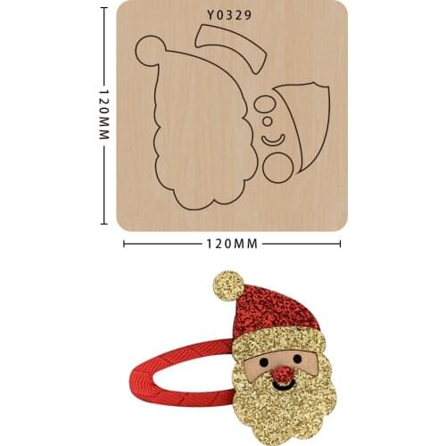 Christmas Hairpin Decoration Cutting Card Making Scrapbook Cutting Die Hot Stamping Machine Suitable For Metal For Large Machine