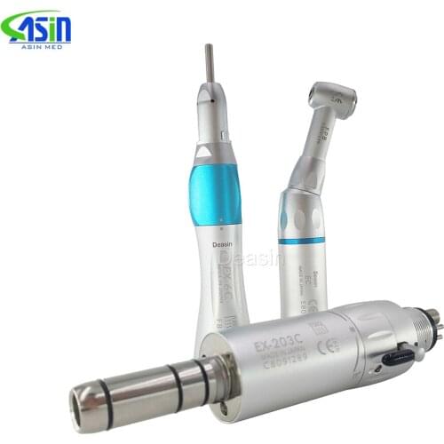 Dental Handpiece Endomo Materials Dentistry Odontologia Low Speed Air Turbine Straight Contra Angle Air Motor