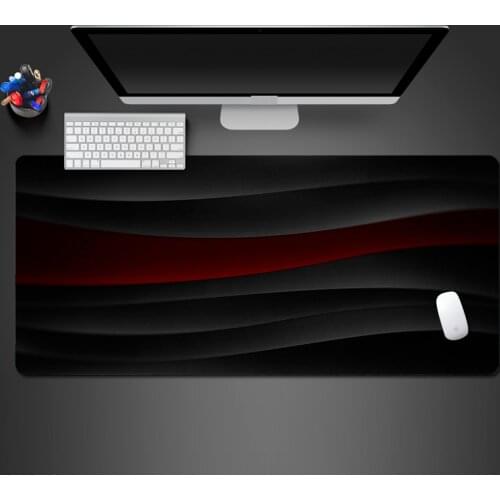 Super Hot Balck And Red Mouse Pad Best Selling Rubber Mouse Pad Keyboard Fashion Computer Mouse Pad High Quality Laptop Game Pad