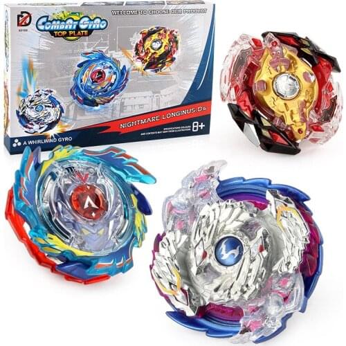 3pcs/Set Beybleyd Burst Alloy Assemble Gyroscope with Launcher and Plate Toys for Children