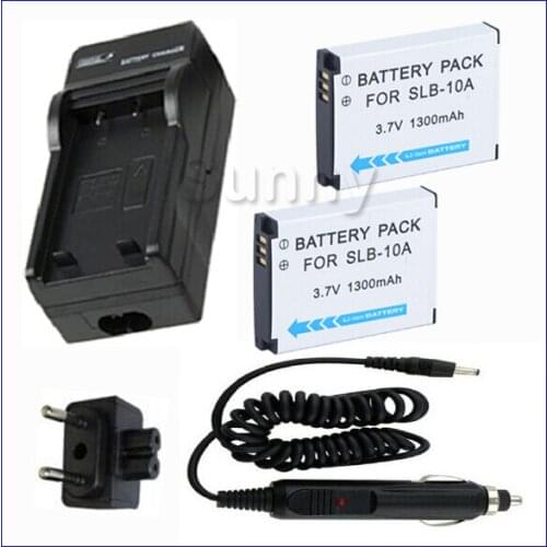 Battery (2-Pack) + Charger for JVC GC-XA2, GC-XA1, GC-XA1BEU, GC-XA1BU, GC-XA1BUS, GC-XA1EU Adixxion HD Action Video Camera