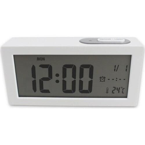 Clock Digital Table Clocks Modern Design Home clocks Induction Alarm Clock Temperature Sensor Multifunction Timer Large LC