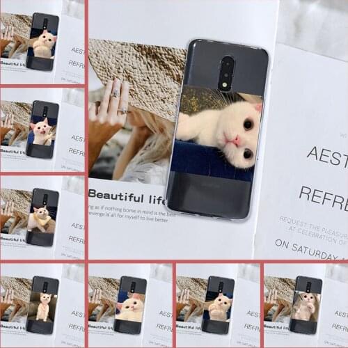 For One Plus 3 3T 5 5T 6 6T 7 7 Pro Phone Case Silicone Kawaii Cat Cute Animal Back Cover For OnePlus 3 3T 5 5T 6 6T 7 7 Pro