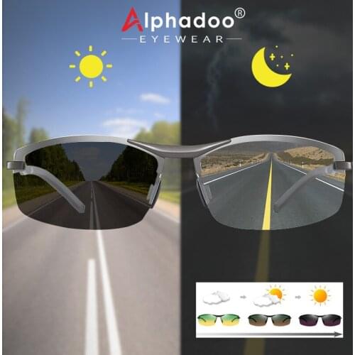 Photochromic Polarized Sunglasses A509
