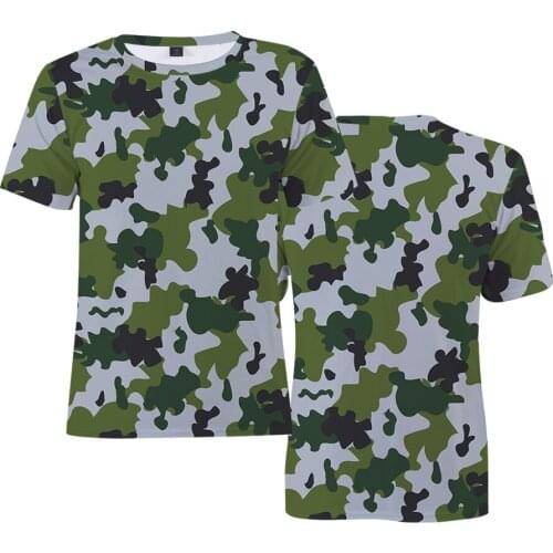 Camouflage Tactical Shirt Short Sleeve Mens Quick Dry Combat T-Shirt Military Army T Shirt Camo Outdoor Hiking Hunting Shirts