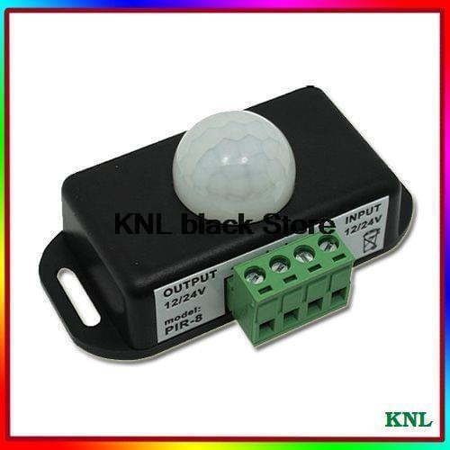 Human Body Induction Power Switch PIR Motion Sensor Controller DC 5V 12V 24V Infrared Led Controler for Led Panel Light Led Bulb