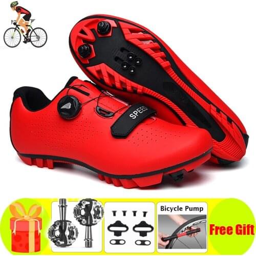 Cycling Shoes Sapatilha Ciclismo Mtb Self-Locking Mountain Bike Bicycle Men Sneakers Women Nylon Sole Breathable Sport Bicicleta