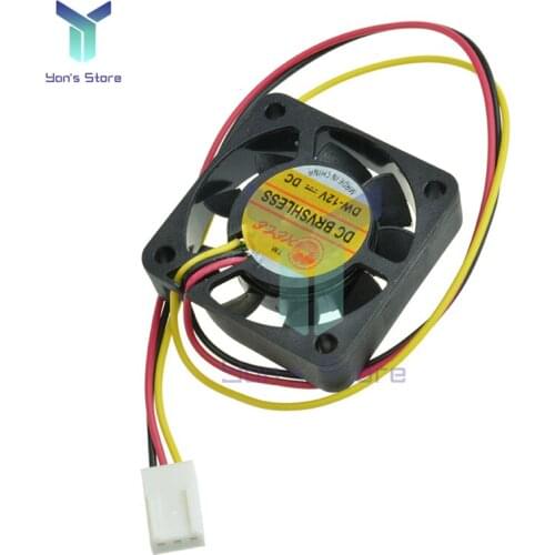 4010 Fan 12V Cooler Cooling Fan 3 Pin Oil Fans Dual Ball Bearing Cooler Cooling Fans 3D Printer Parts With Line 4010 40*40*10mm