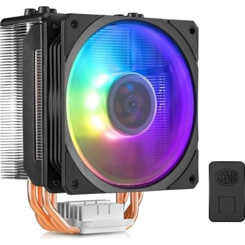 Cooler Master T400 ARGB 120mm Computer CPU Cooler 4 Heatpipes RGB Fan Quiet CPU cooling For intel 115X 1366 2066 2011 AMD AM4