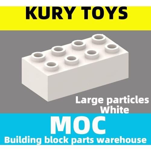 Kury Toys DIY MOC For Large particles Building block parts For 2 x 4 For toy brick