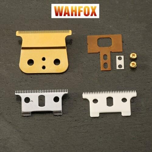 WAHFOX Replacement Blade Set 32 Teeth Professional Hair Trimmer for Andis GTO,GO,SL,SLS,LS,LS2 T-outliner Clipper
