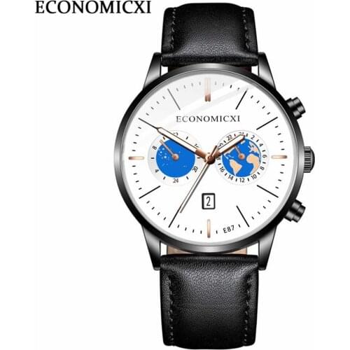 New Concept Phantom Korean Version of The Trend Watch Mens Student Quartz Watch Non-mechanical Mens Watch Luxury Watch Men